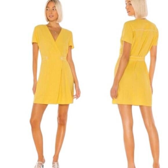 rag & bone Dresses & Skirts - Rag and Bone Yellow Mini Dress